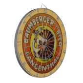 Brauerei Baumberger Langenthal, Schweiz Dartscheibe (Vorderseite Links)