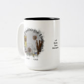 Brauerei Baumberger Langenthal Zweifarbige Tasse (Vorderseite Links)