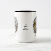 Brauerei Baumberger Langenthal Zweifarbige Tasse (Mittel)
