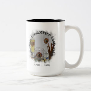 Brauerei Baumberger Langenthal Zweifarbige Tasse
