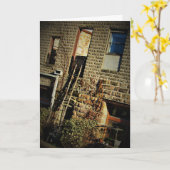 "Brauerei Foliage" - Brunnenkarte Karte (Gelbe Blume)