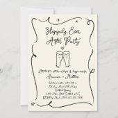 Brauerei Hochzeitsempfang nur Einladung (Vorderseite)