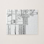 Brauerei-Plan Puzzle (Horizontal)