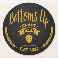 Brauerei Polterabend Beer Drink Untersetzer Gefall