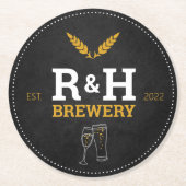 Brauerei Polterabend Beer Drink Untersetzer Gefall (Vorderseite)