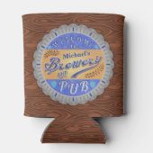 Brauerei Pub Personalisiert Bierflasche Dosenkühler (Rückseite)