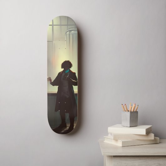 Brauerei Skateboard (Wandkunst)