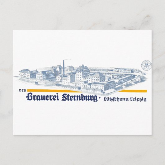 Brauerei Sternburg Postkarte (Vorderseite)