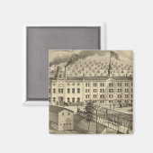 Brauerei und Malzhaus A Reymann Magnet (Vorderseite/Rückseite)