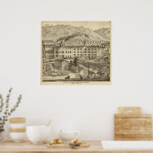 Brauerei und Malzhaus A Reymann Poster (Küche)