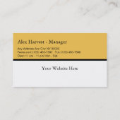 Brauerei und Restaurant Visitenkarte (Rückseite)