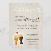 Brauerei Wedding Brunch Einladung (Vorne/Hinten)