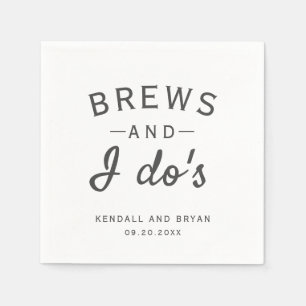 Brauereien und ich machen Brauereien Serviette