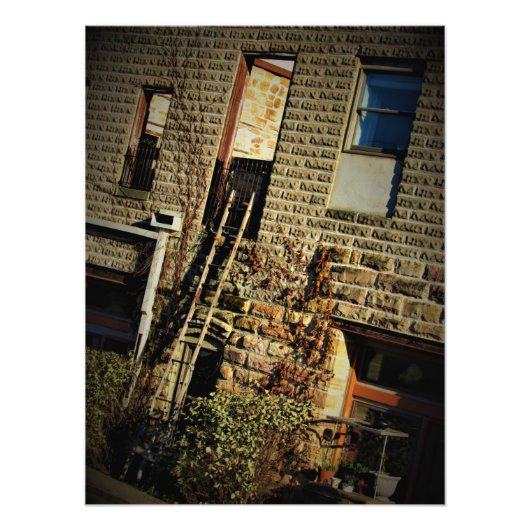 "Brauereifoliage" Fotodruck (Vorne)