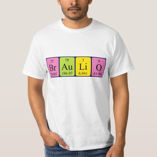 Braulio Periodenname Shirt (Vorderseite)