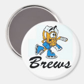 Braulogo Magnet (Vorderseite/Rückseite)