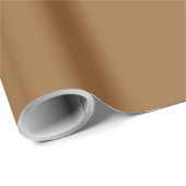 Braun #1, hellbraunes Schleifpapier Geschenkpapier (Rolleneckpunkt)