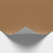 Braun #1, hellbraunes Schleifpapier Geschenkpapier (Ecke)