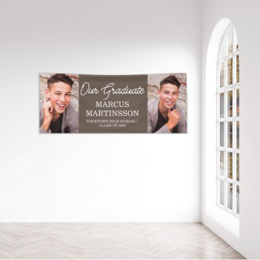 Braun 2 Foto Moderne Moderne Moderne Moderne Absch Banner