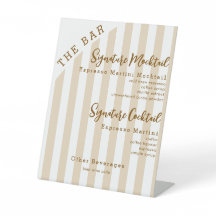 Braun 2 Signature Drinks Mocktail Cocktail Bar