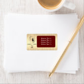 braun adressaufkleber (Insitu)