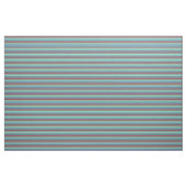 Braun, Aquamarine und blaues Muster Stoff (Yard (91,4 cm))