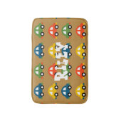 Braun Autos Badezimmerteppich Badematte (Vorderseite Vertikal)