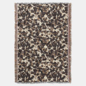 braun beige braun abstrakt decke (Vorderseite Vertikal)