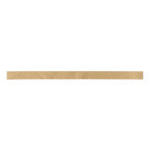 Braun-beiges Schachbrettmuster Satinband (Vorderseite)