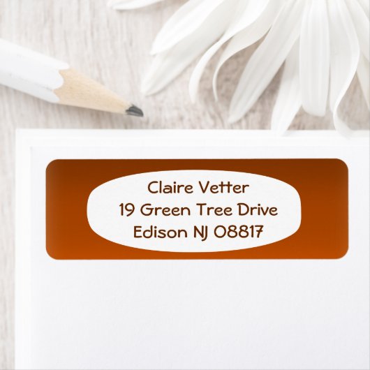 Braun bis Orange Fade (Insitu)