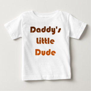 Braun bis Orange Fade Baby T-shirt