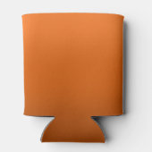 Braun bis Orange Fade Dosenkühler (Rückseite)