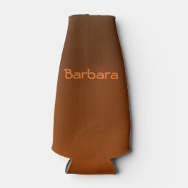 Braun bis Orange Fade Flaschenkühler