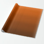 Braun bis Orange Fade Geschenkpapier (Ungerollt)