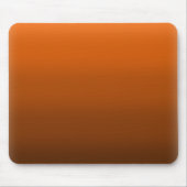 Braun bis Orange Fade Mousepad (Vorne)