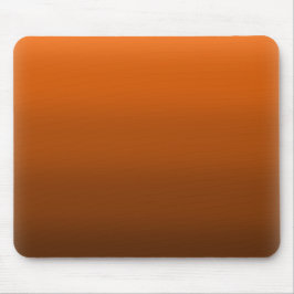 Braun bis Orange Fade Mousepad