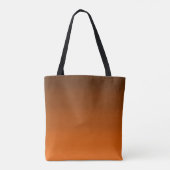 Braun bis Orange Fade Tasche (Rückseite)