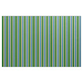 Braun, Bisque, Dunkelgrün, Blau und Grün Stoff (Fat Quarter (45,7 x 55,9 cm))