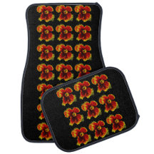 Braun Blume Custom Car Mats Volles Set (Set von 4)