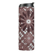 Braun, Blume Thermosbecher (Nach links gedreht)