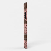 Braun Blush Pink Blume Blossom Muster Case-Mate iPhone Hülle (Hinten/Rechts)