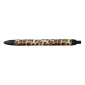 Braun Creme Leopardenprint   Kugelschreiber (Vorderseite)