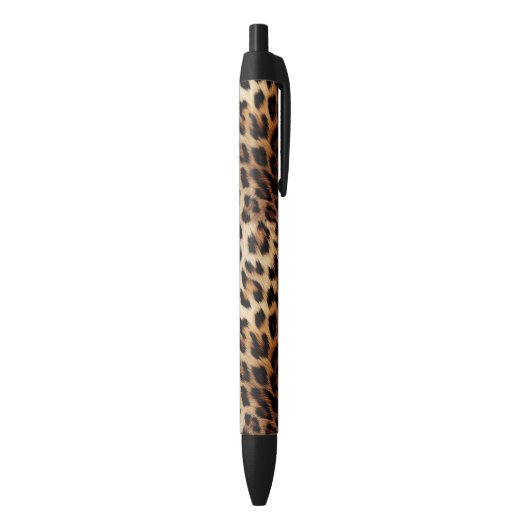 Braun Creme Leopardenprint   Kugelschreiber (Unterseite (Vertikal))