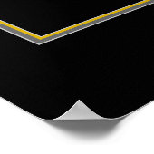 Braun Custom Poster (Ecke)