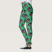 Braun Dackel Eyes Custom Leggings (Links)