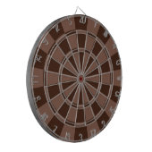 Braun Dartscheibe (Vorderseite Links)