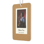 Braun des benutzerdefinierten Fotos Autolufterfrischer (Links)