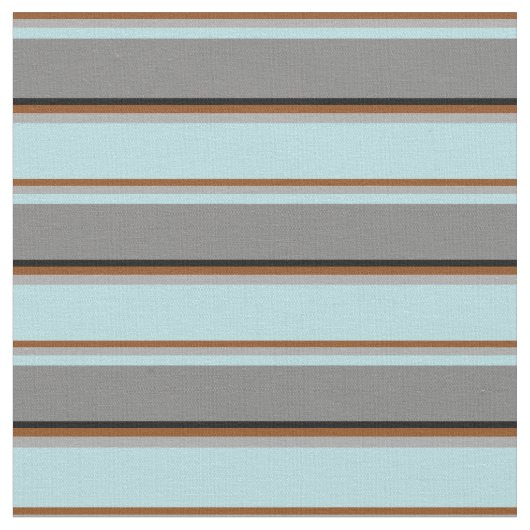 Braun, dunkelgrau, Pulver blau, graue und schwarze Stoff (Nahaufnahme)