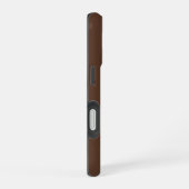 Braun einfarbig iPhone 16 hülle (Rechte Seite)