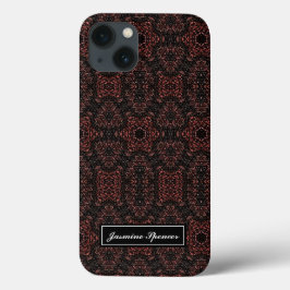 Braun einzigartiges Schlangenhautmuster Case-Mate iPhone Hülle